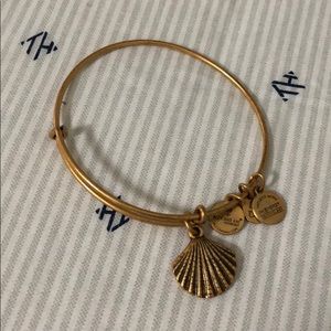 Alex & Ani - Seashell Charm Bangle